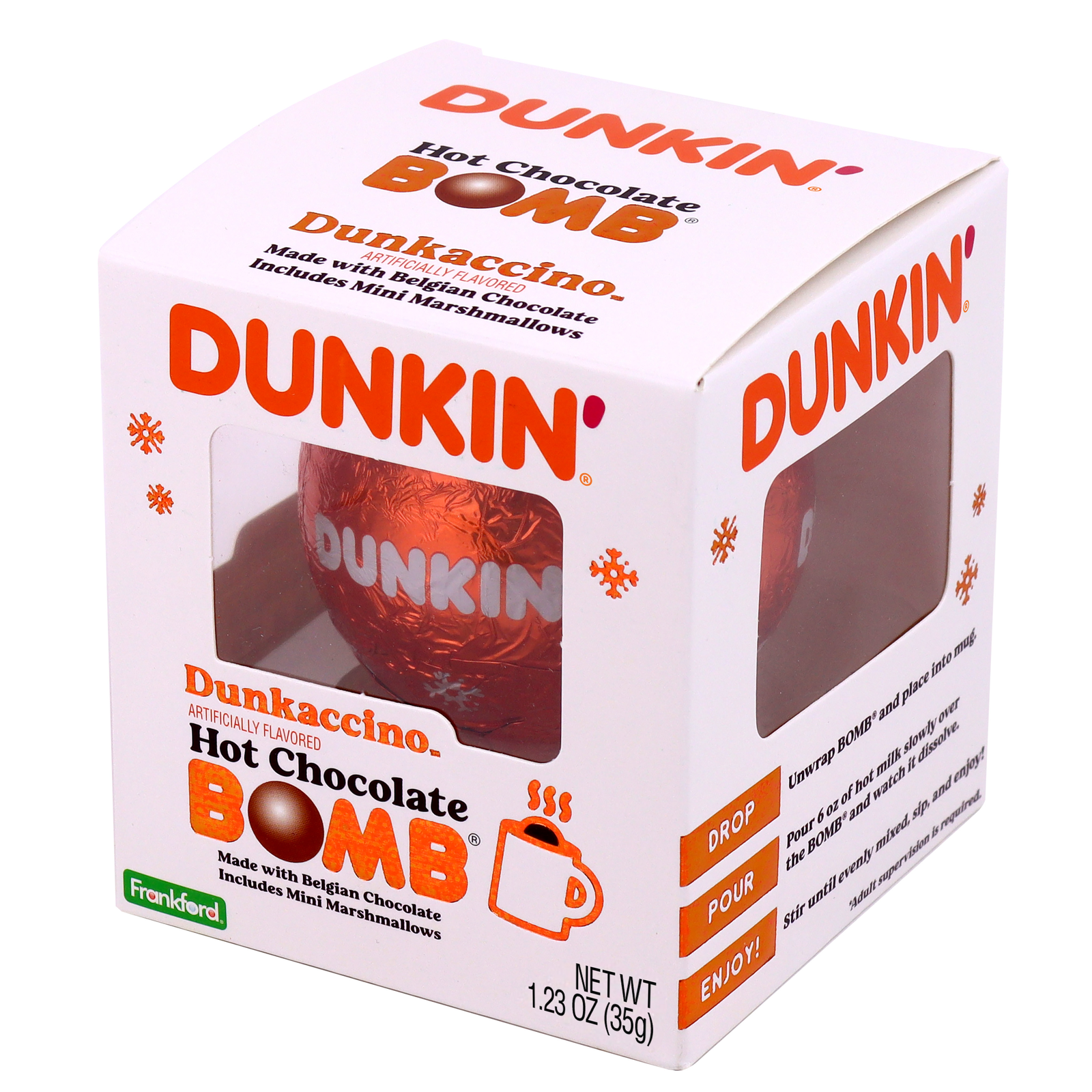 Dunkaccino Hot Chocolate BOMB | Dunkin'
